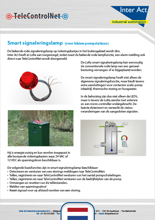 Handout - Smart Signaleringslamp